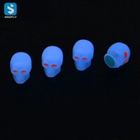 Car skull tire luminous valve cap